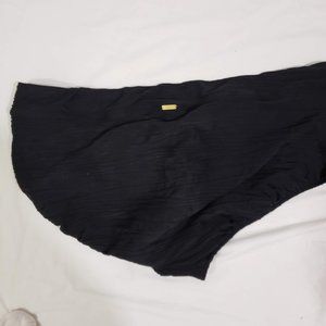 Women's Lands End Swim Suit Bottom Size 26W Black Textured High Rise